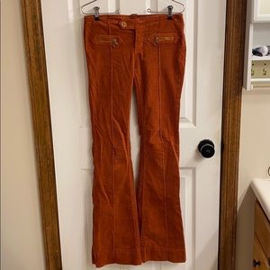 Dittos orange flare cords.